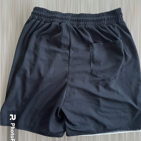 Black & White SHEIN NYC Shorts (New York City.) - Picture 2 of 3
